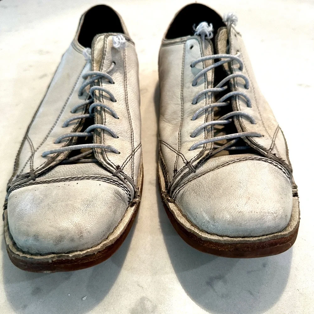 John Varvatos white sneakers 10M - Picture 6 of 9